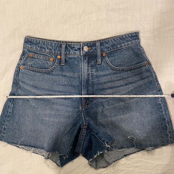 Madewell The Curvy Perfect Vintage Short Burnett Wash Size 29 - Picture 15 of 15